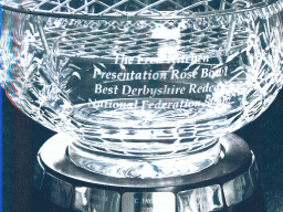 Fred Kitchen Rosebowl - Best Redcap at NFPC -'The Federation'